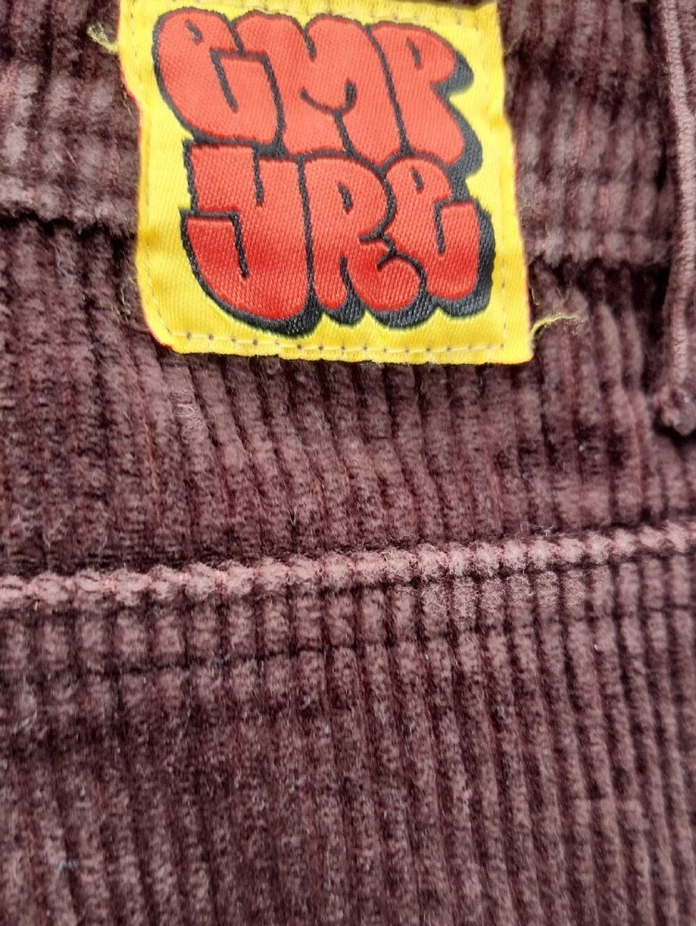 Men's Corduroy Pants in Wine — Casual Straight Fit